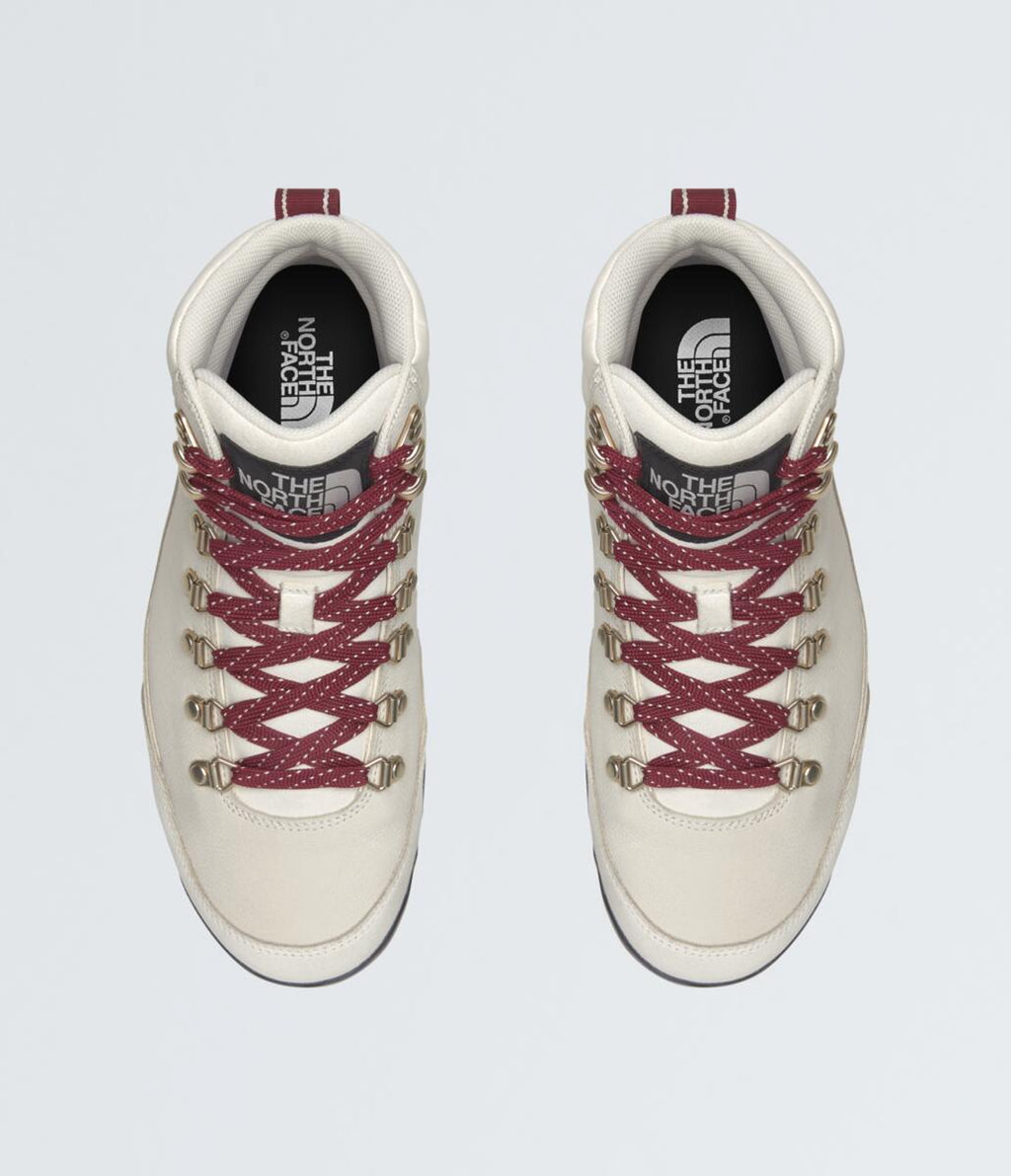 Botas de Senderismo Mujer, Blanco c/Negro