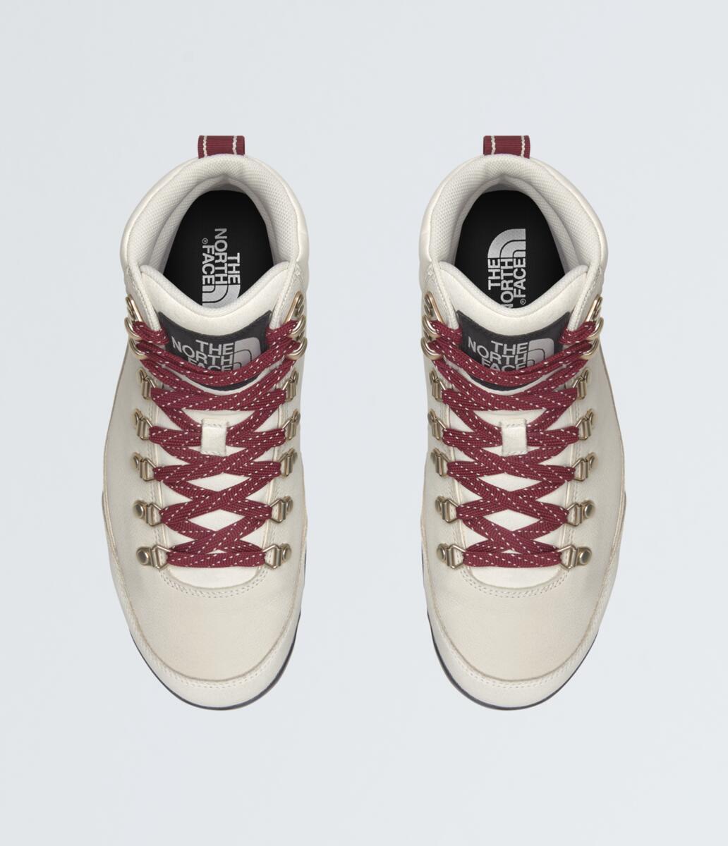 Botas de Senderismo Mujer, Blanco c/Negro