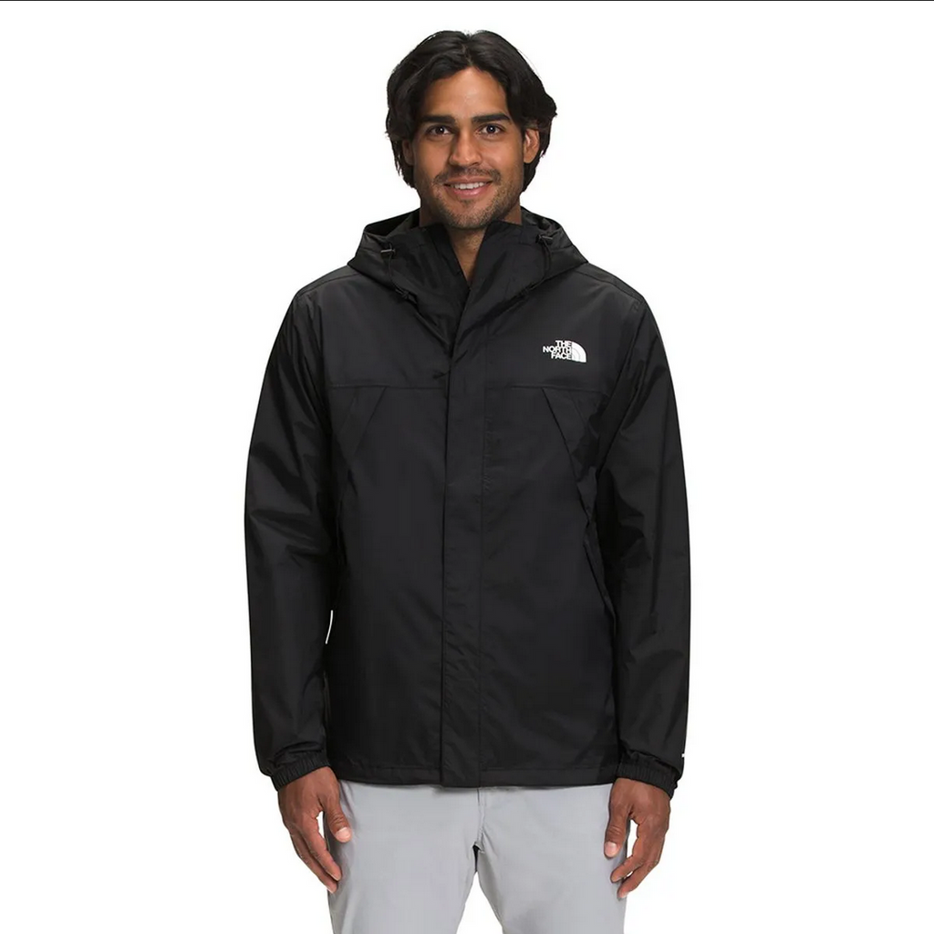 Chamarra Impermeable Antora Hombre, Negro