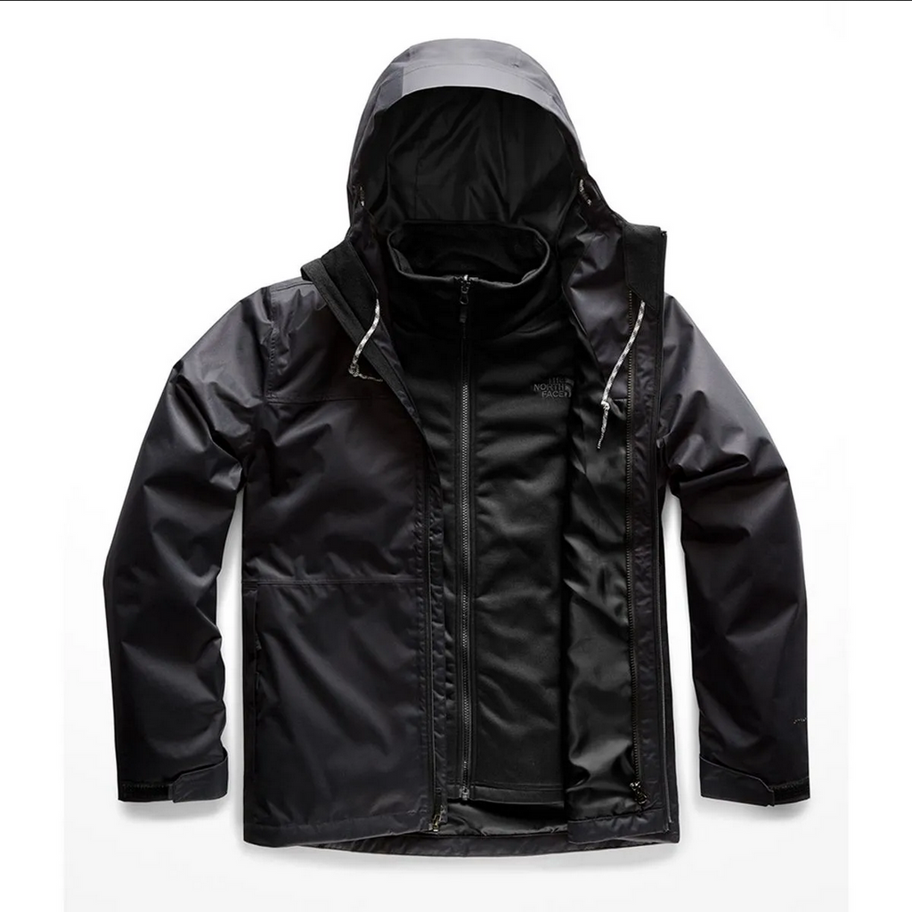 Chamarra Impermeable 3 En 1 Arrowood Hombre, Negro