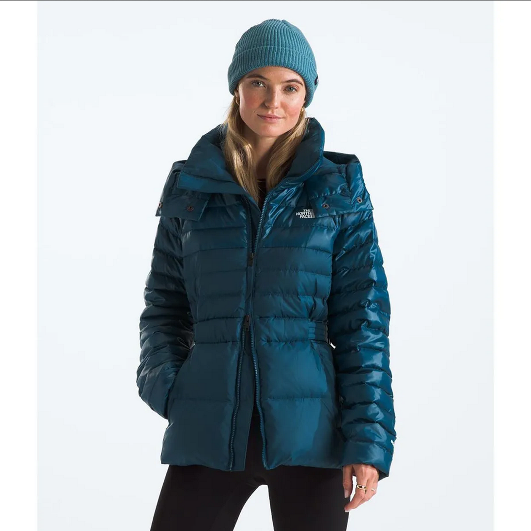 Chamarra de Pluma Metropolis Mujer, Azul