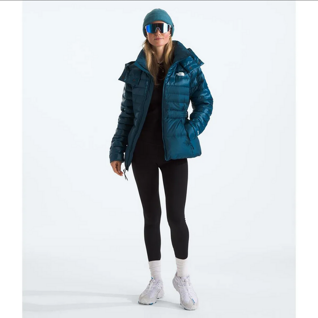 Chamarra de Pluma Metropolis Mujer, Azul