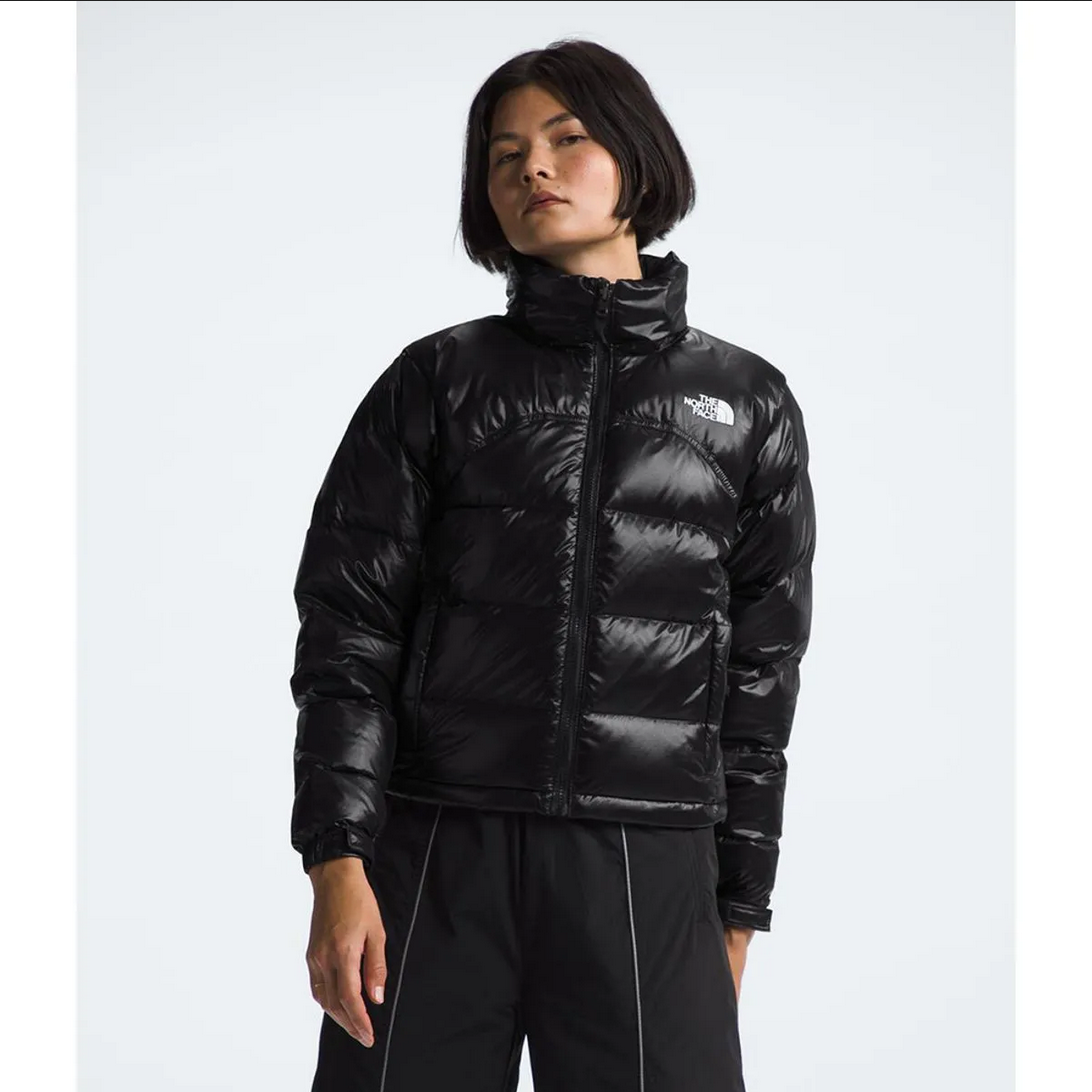 Chamarra de Pluma 2000 Retro Nuptse Mujer, Negro