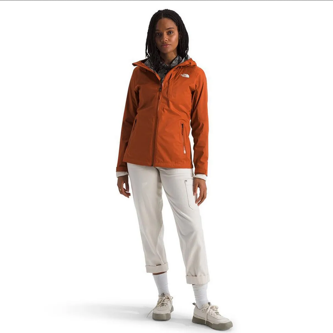 Chamarra Impermeable Alta Vista Mujer, Café